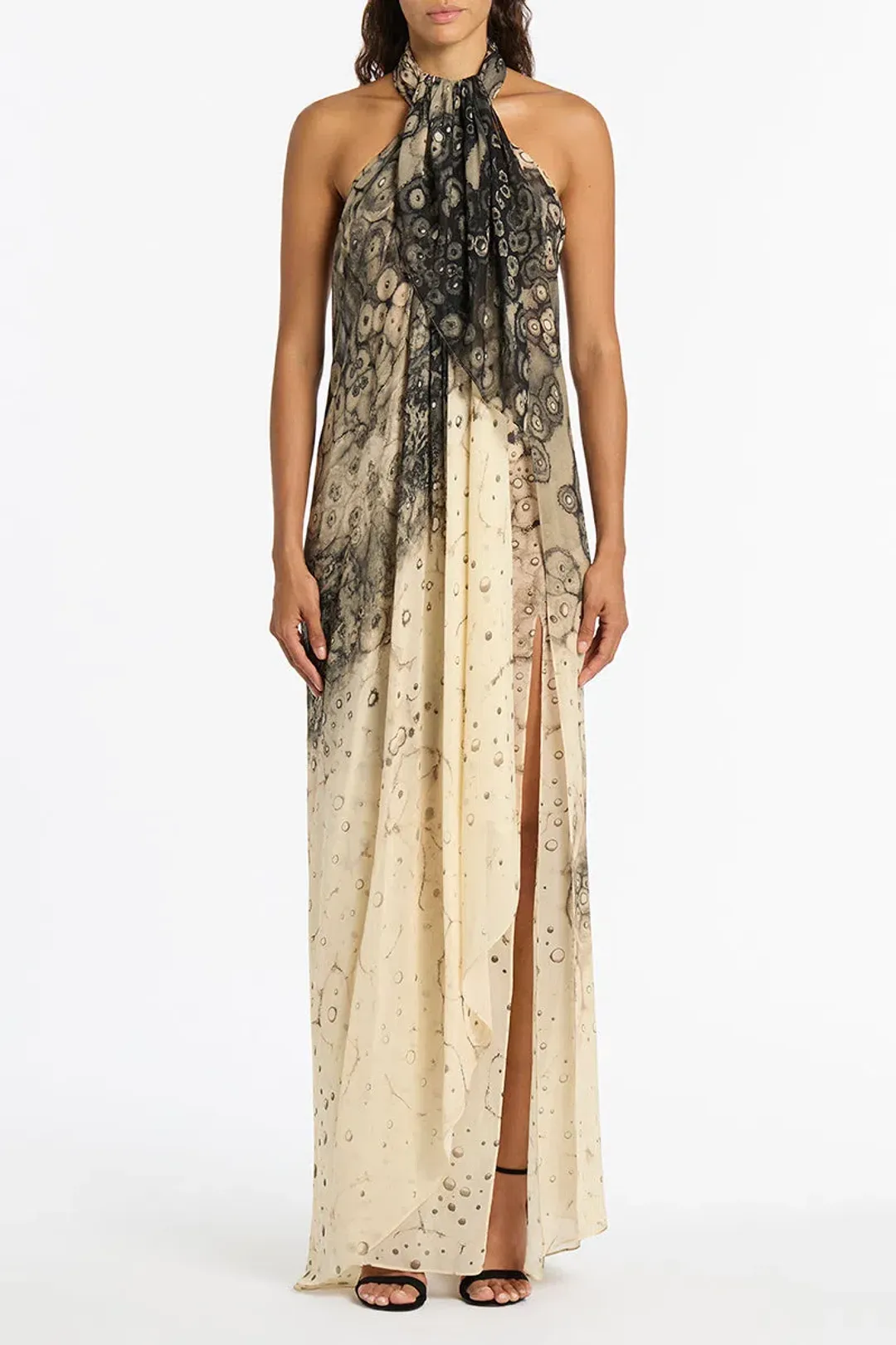 Carla Zampatti Lindy Lee Dress Multi Size 12 for rent on The Volte - main image