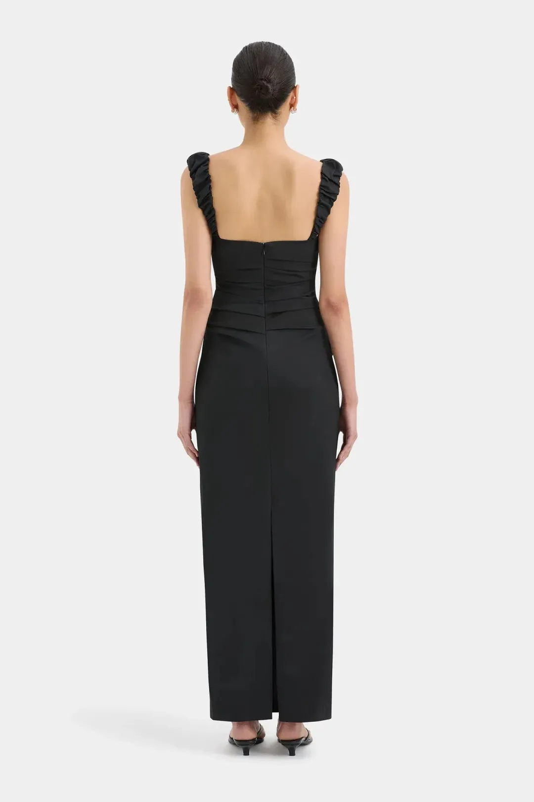 Sir the Label Azul Balconette Dress Black Size 2 / AU 10 for rent on The Volte - main image