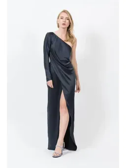 One Fell Swoop Scarlett Maxi Dress in Navy Size AU 14 for rent on The Volte - image 1