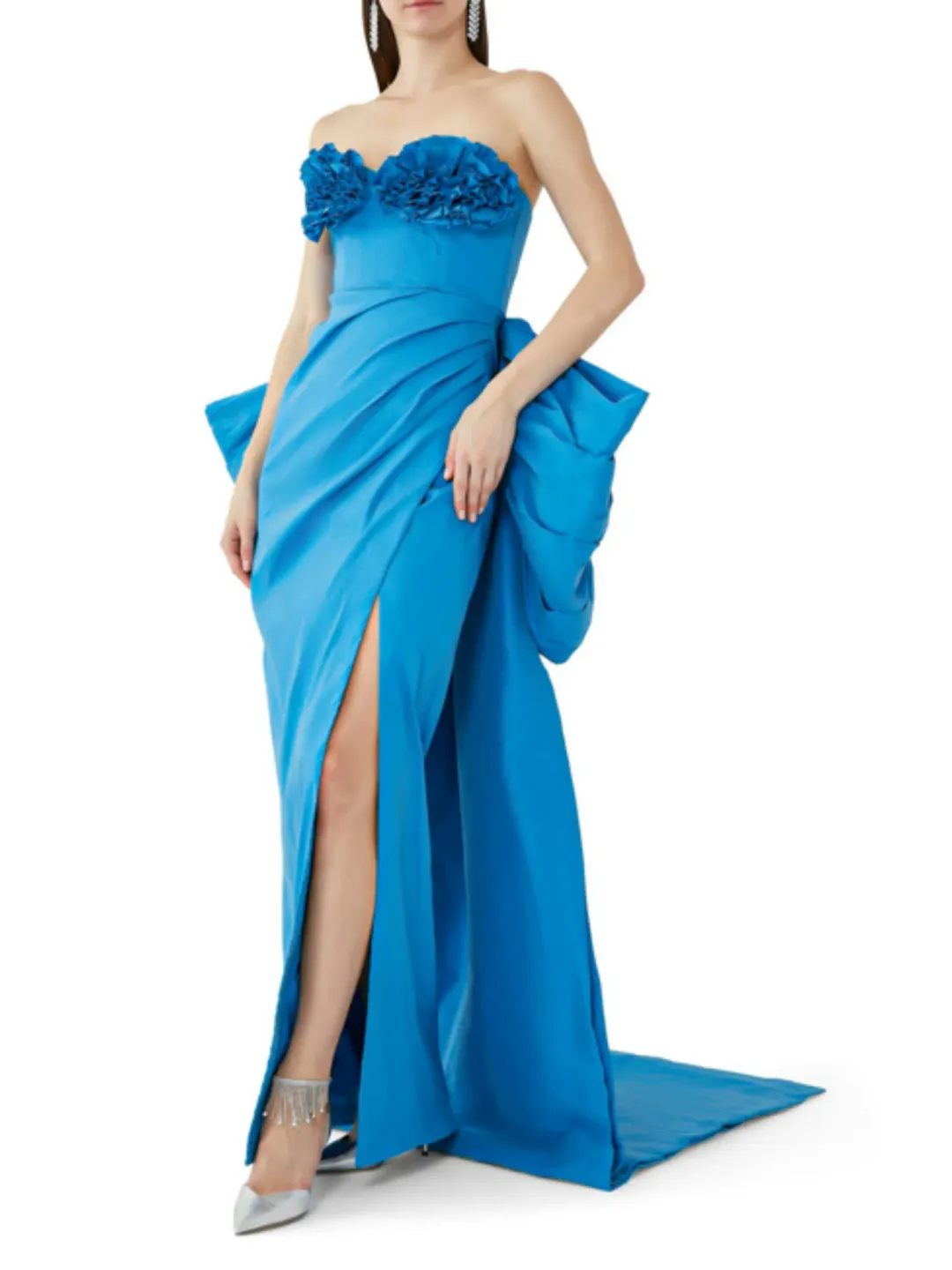 Rachel Gilbert Romy Gown in Blue Size 0 / AU 6 for rent on The Volte - main image
