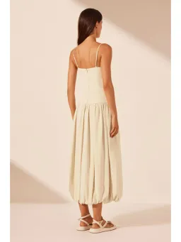 Shona Joy Vento Dress in Bone Size AU 6 for rent on The Volte - image 4