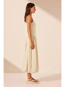Shona Joy Vento Dress in Bone Size AU 6 for rent on The Volte - image 3