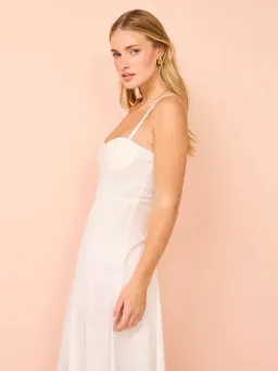 Auteur Studio Sloane Maxi Dress White Size 8 for rent on The Volte - image 4