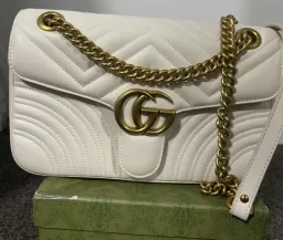 Gucci Marmont Bag White  for rent on The Volte - image 2
