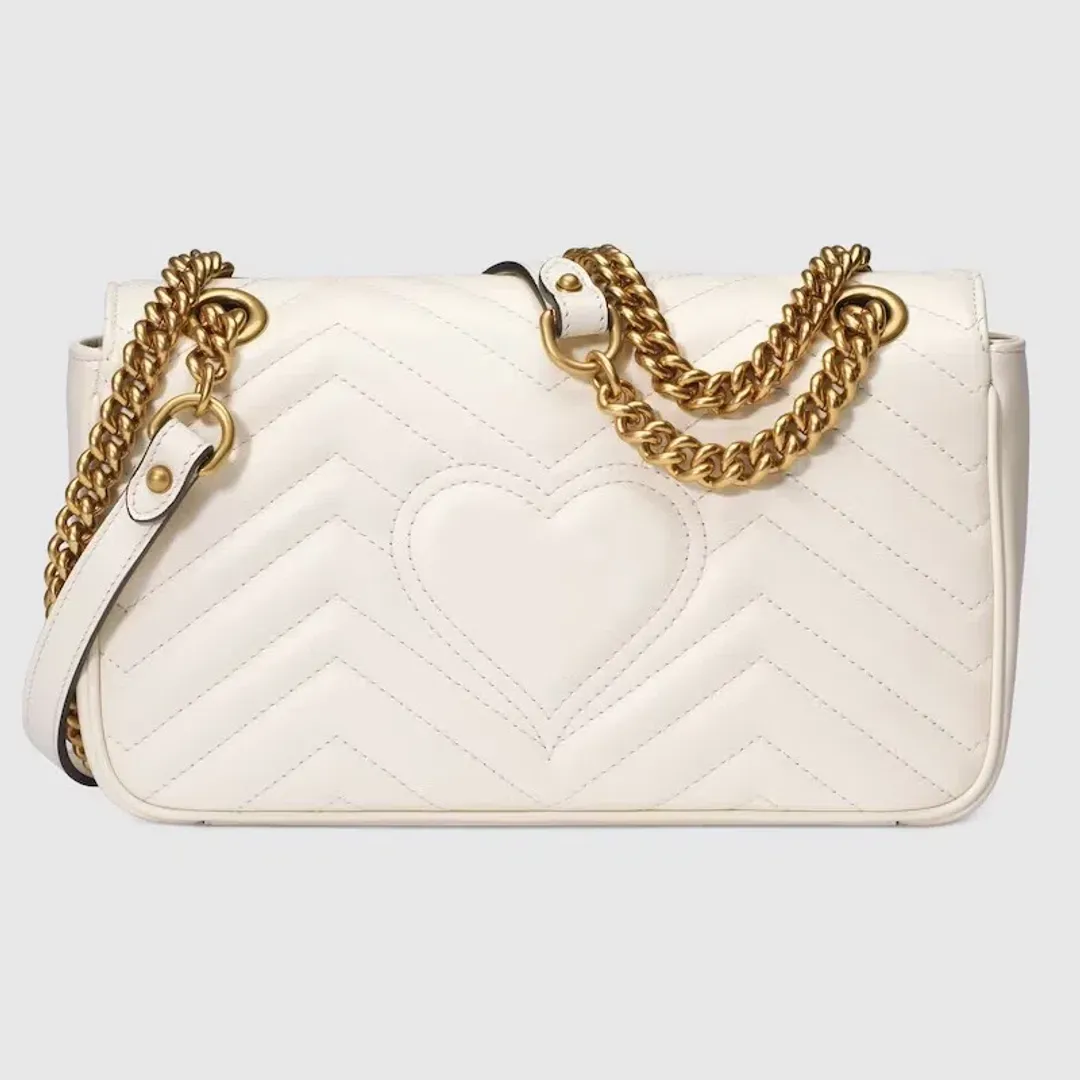 Gucci Marmont Bag White  for rent on The Volte - main image