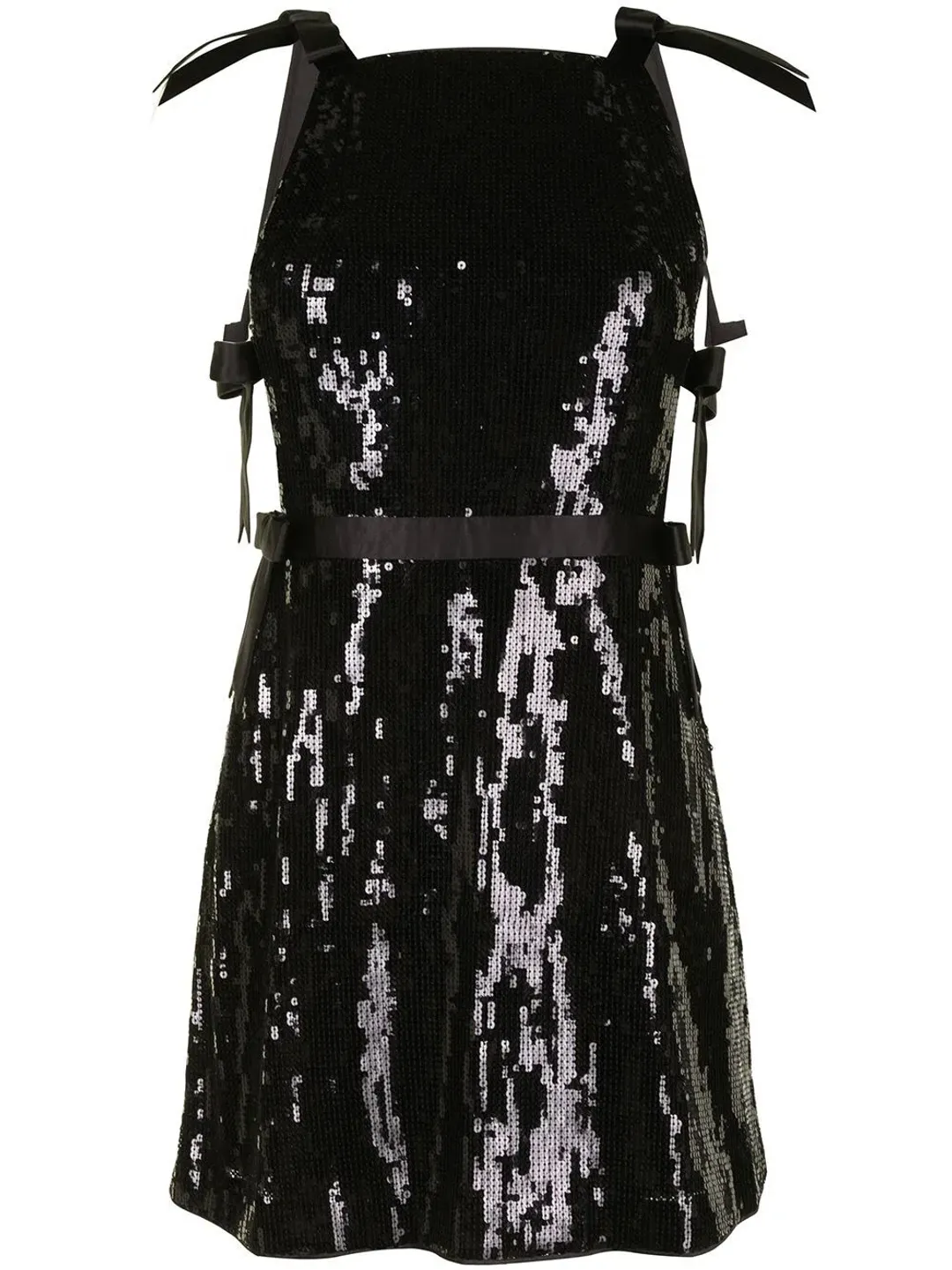 Alice McCall Neon Dreamer Mini Dress Black Size AU 12 for rent on The Volte - main image