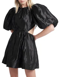 Aje Relic Beaded Dress Black Size 6 for rent on The Volte - image 2