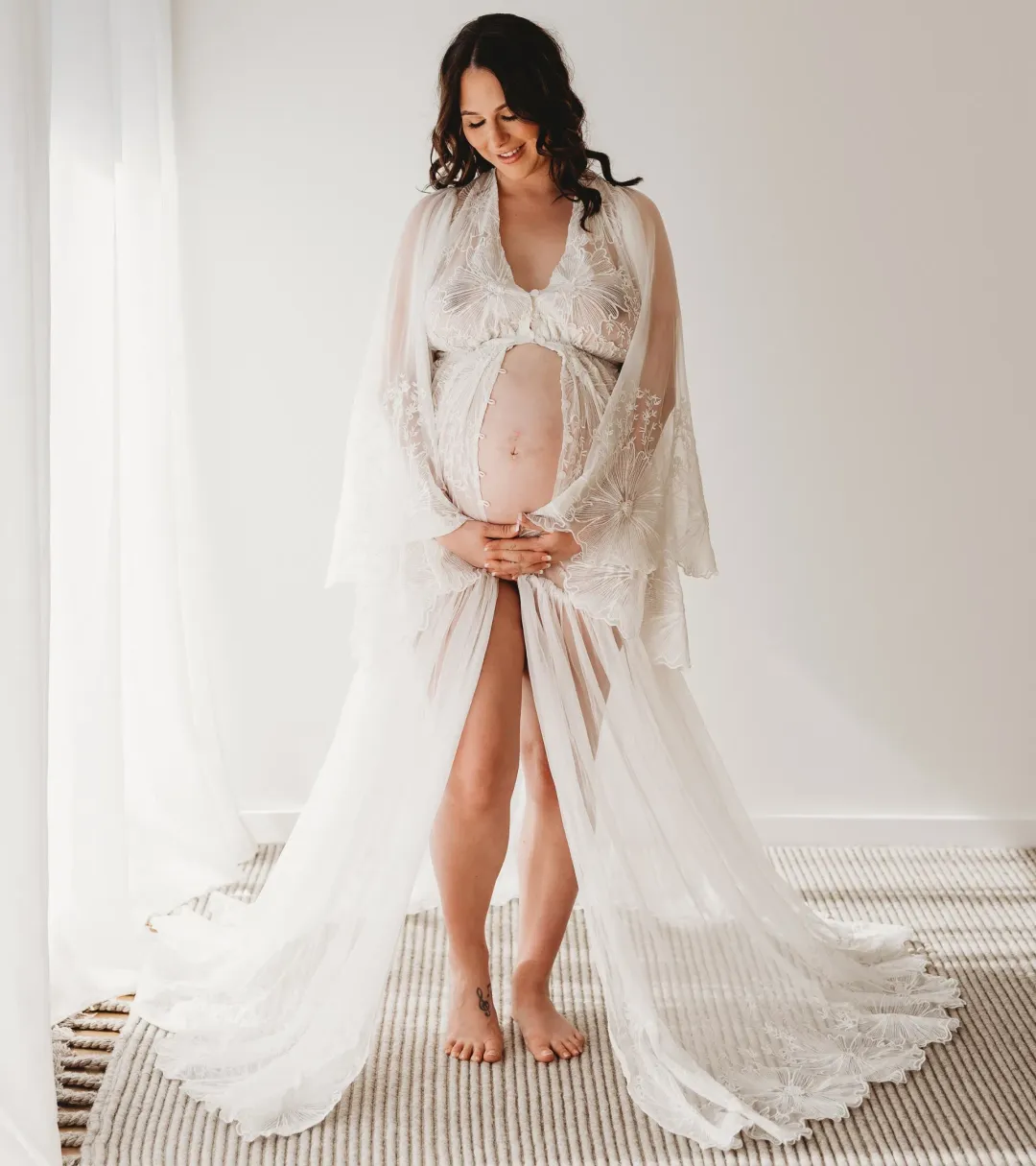 We Are Reclamation Bloom Where You Are Gown White One Size for rent on The Volte - main image