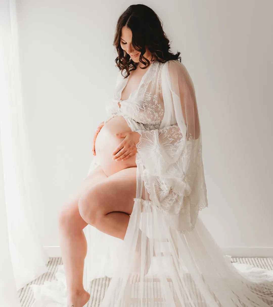 We Are Reclamation Bloom Where You Are Gown White One Size for rent on The Volte - main image