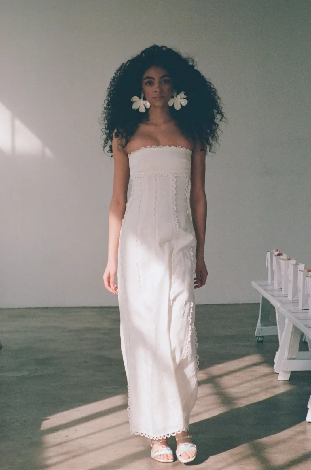 Zaco Zaila Maxi Dress White Size XS / AU 6 for rent on The Volte - main image
