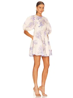Zimmermann Linen Day Mini in Pearl Palm Size 3 / AU 14 for rent on The Volte - image 2
