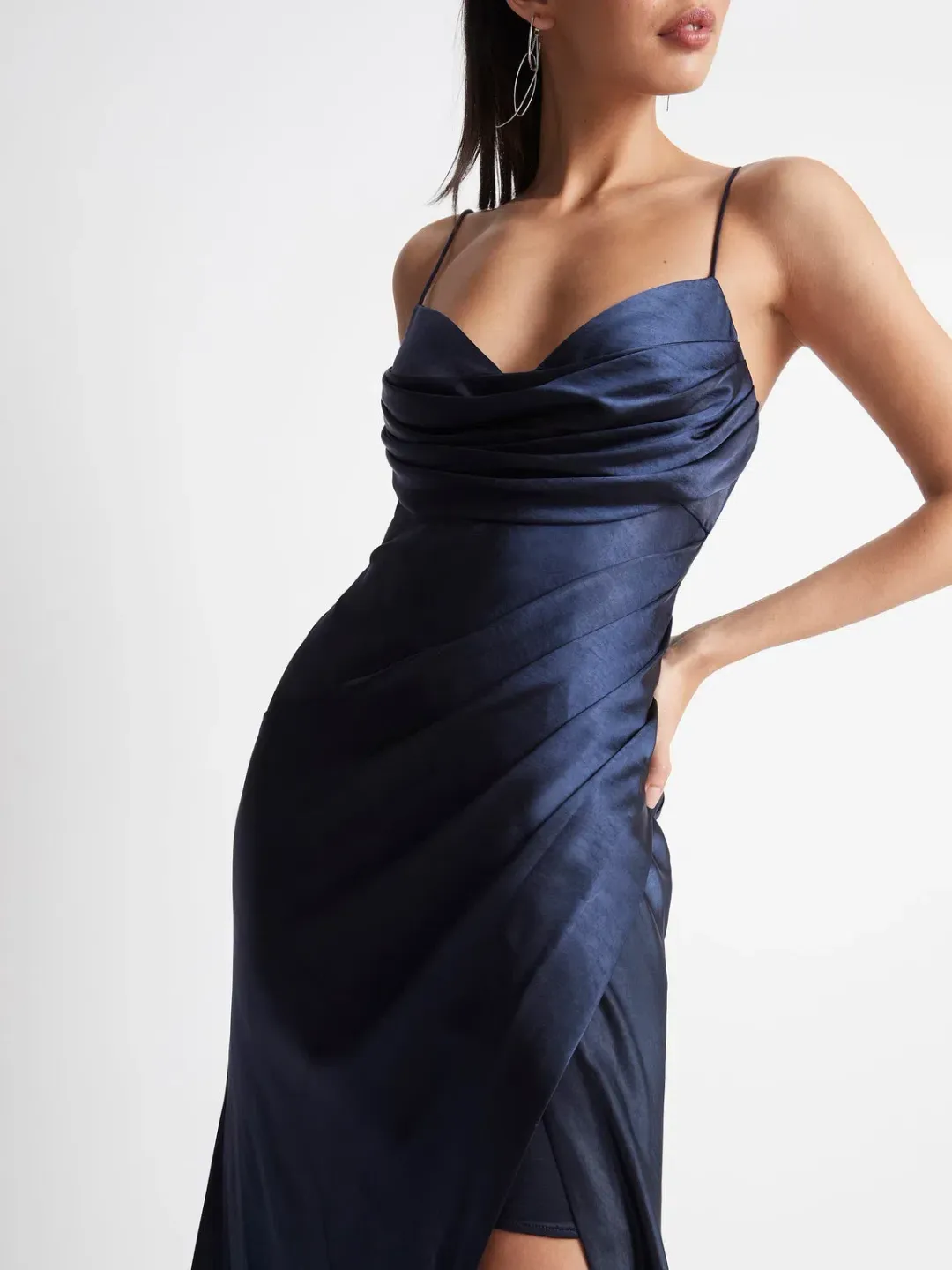 Sheike Bella Dress in Ink Navy Size AU 6 for rent on The Volte - main image