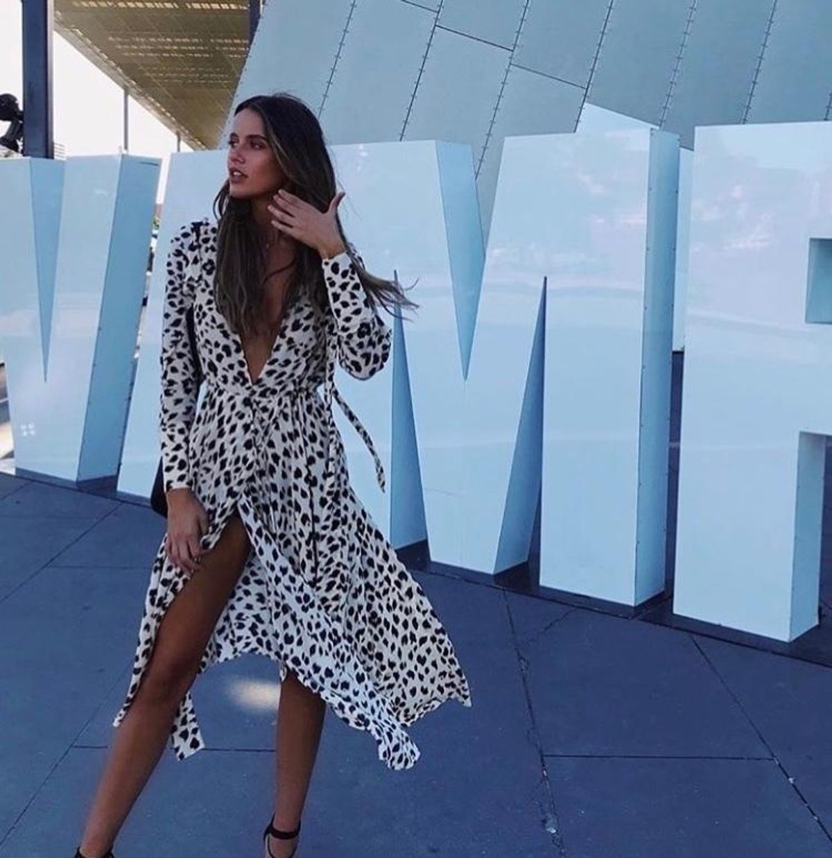 Manning Cartell Cheetah Dress  for rent on The Volte - main image