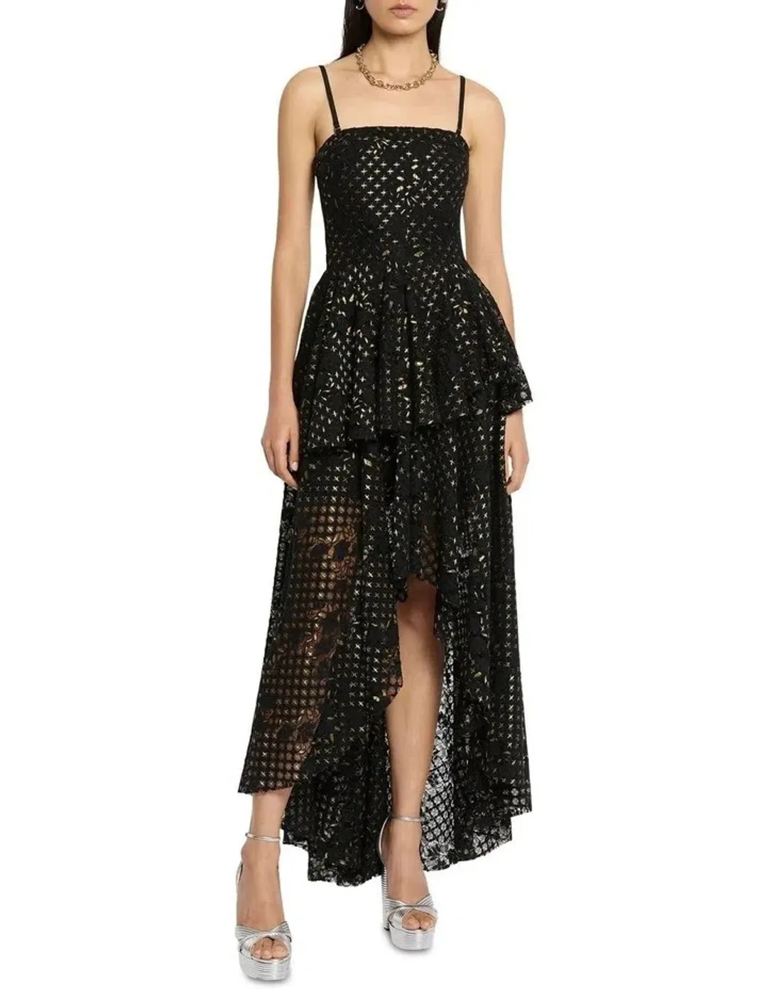Sass and Bide Cocktails and Sunrise Dress Black Size 14 for rent on The Volte - main image