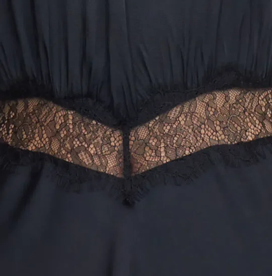 Bec & Bridge SPENCER LACE STRAPLESS MAXI for rent on The Volte - main image