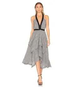 KITX Peace Dress In Grey/black Size 8 for rent on The Volte - image 1
