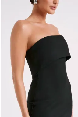 MESHKI Mariska Strapless Mini Dress Black  Size XS / AU 6 for rent on The Volte - image 5
