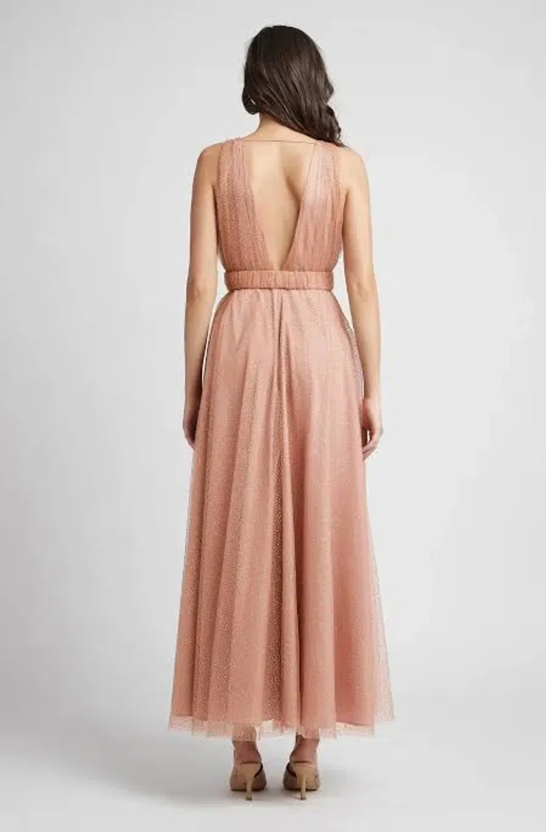 Sheike Starry Nights Dress in Blush Size 10 for rent on The Volte - main image