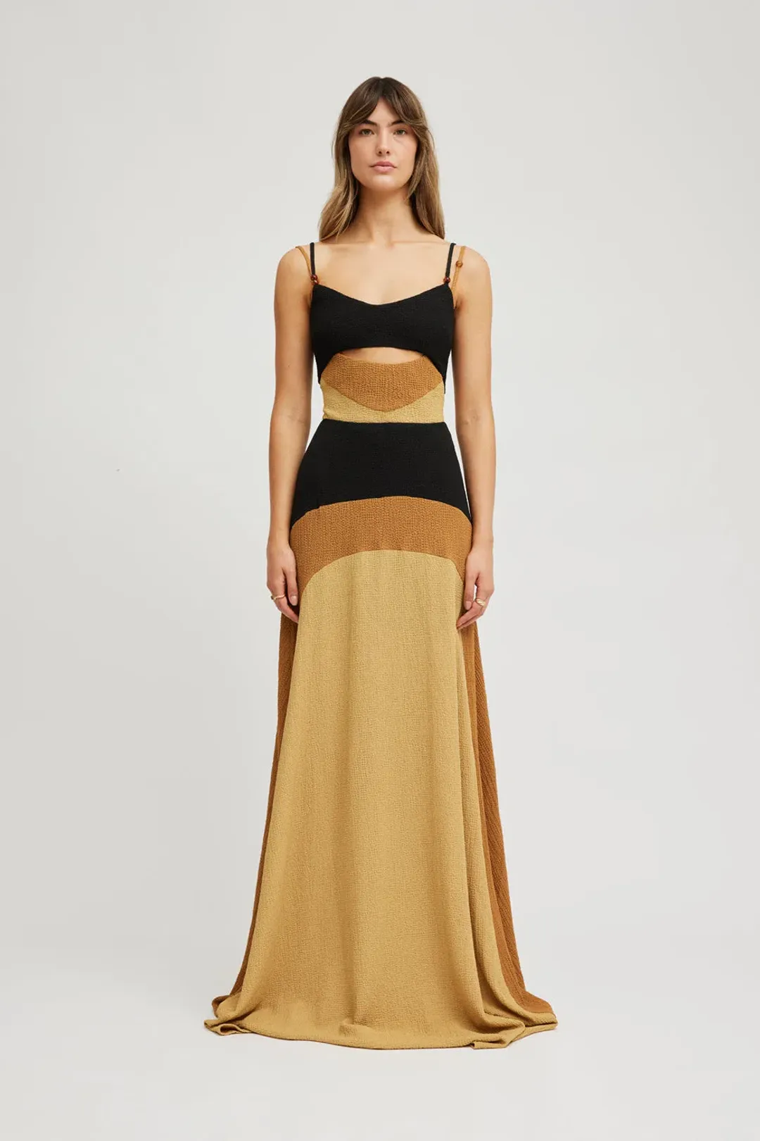 Tojha Ramona Maxi Dress Multi Size 10 for rent on The Volte - main image