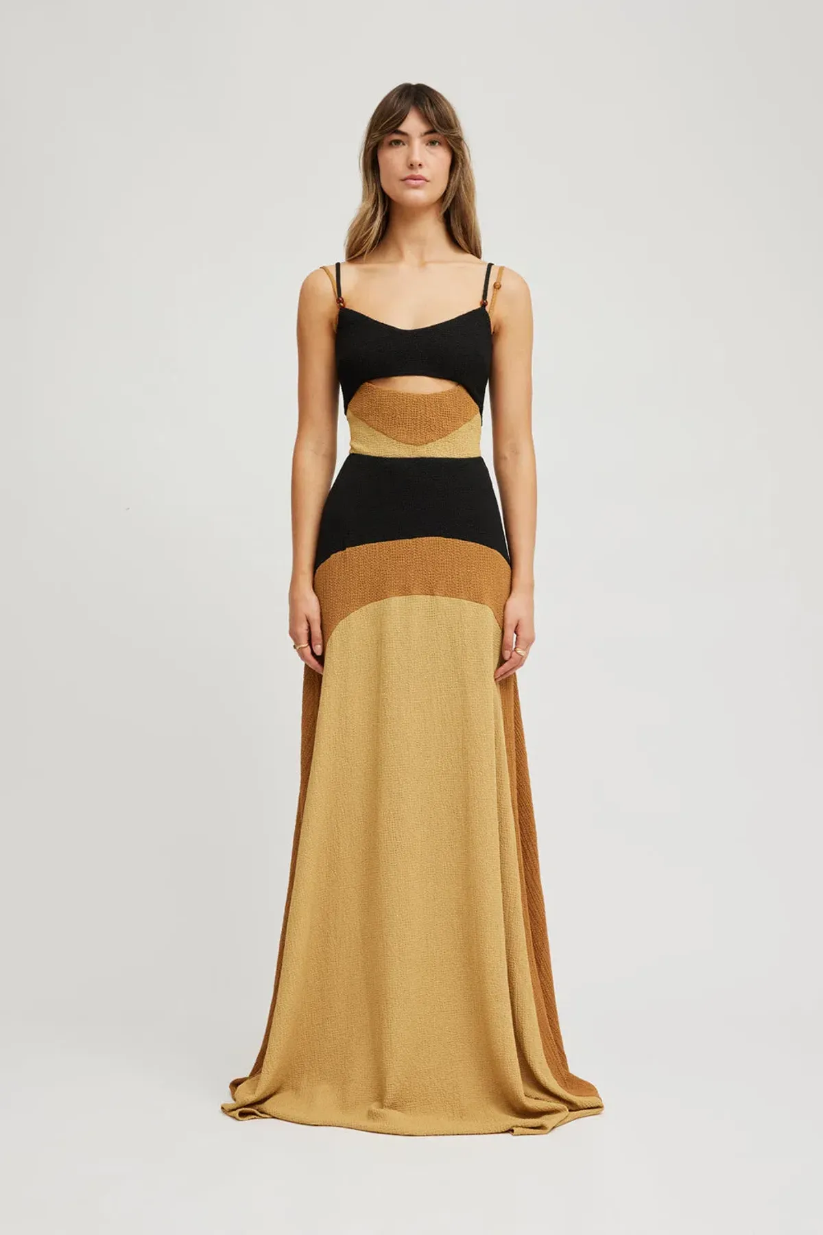 Tojha Ramona Maxi Dress Multi Size 10 for rent on The Volte - main image
