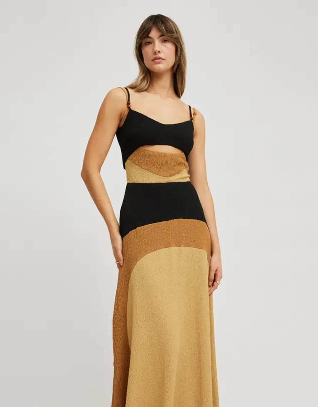Tojha Ramona Maxi Dress Multi Size 10 for rent on The Volte - main image