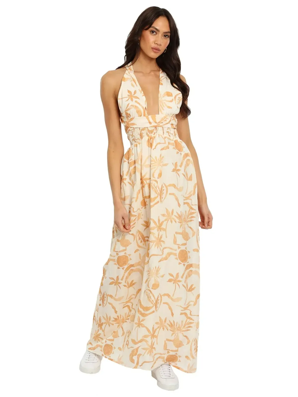 Steele Dominique Dress Print Size AU 10 for rent on The Volte - main image