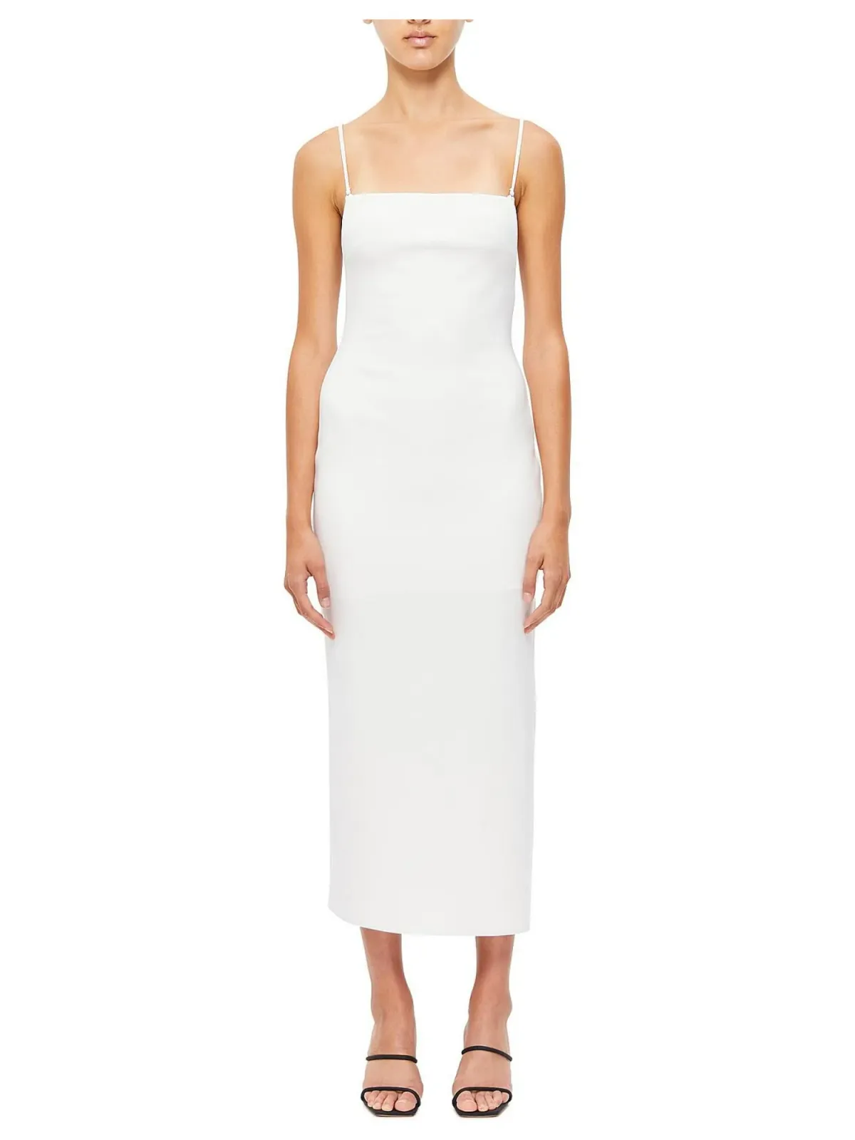 Bec & Bridge Elroy Midi Dress in White Size AU 8 for rent on The Volte - main image