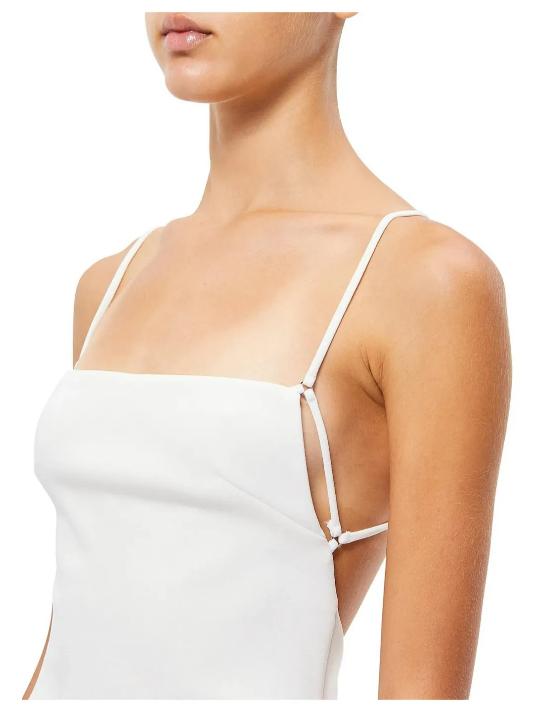 Bec & Bridge Elroy Midi Dress in White Size AU 8 for rent on The Volte - main image