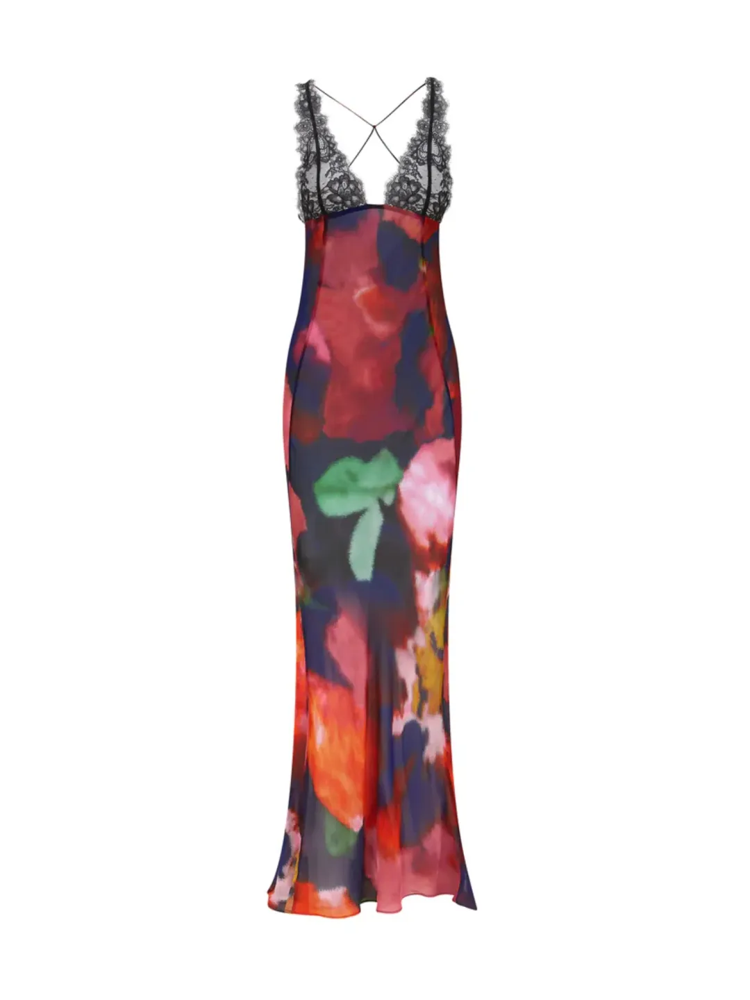 Rat & Boa Paola Floral Slip Dress Multi Size Small / AU 8 for rent on The Volte - main image