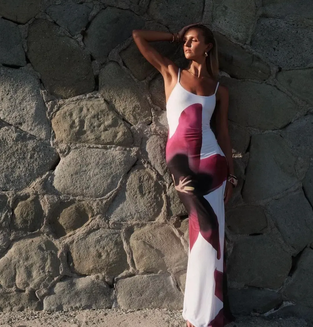 With Harper Lu Slip Dress Pearl Lily Floral Size Small / AU 8 for rent on The Volte - main image