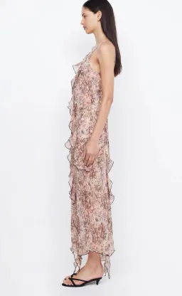 Bec & Bridge Courtney Frill Maxi Dress Versailles Floral Size 10 for rent on The Volte - image 5