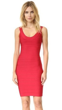 Hervé Léger Scoop Neck Dress for rent on The Volte - image 1