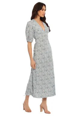 Rixo London Steph Midi Dress Floral Size 10 for rent on The Volte - image 2