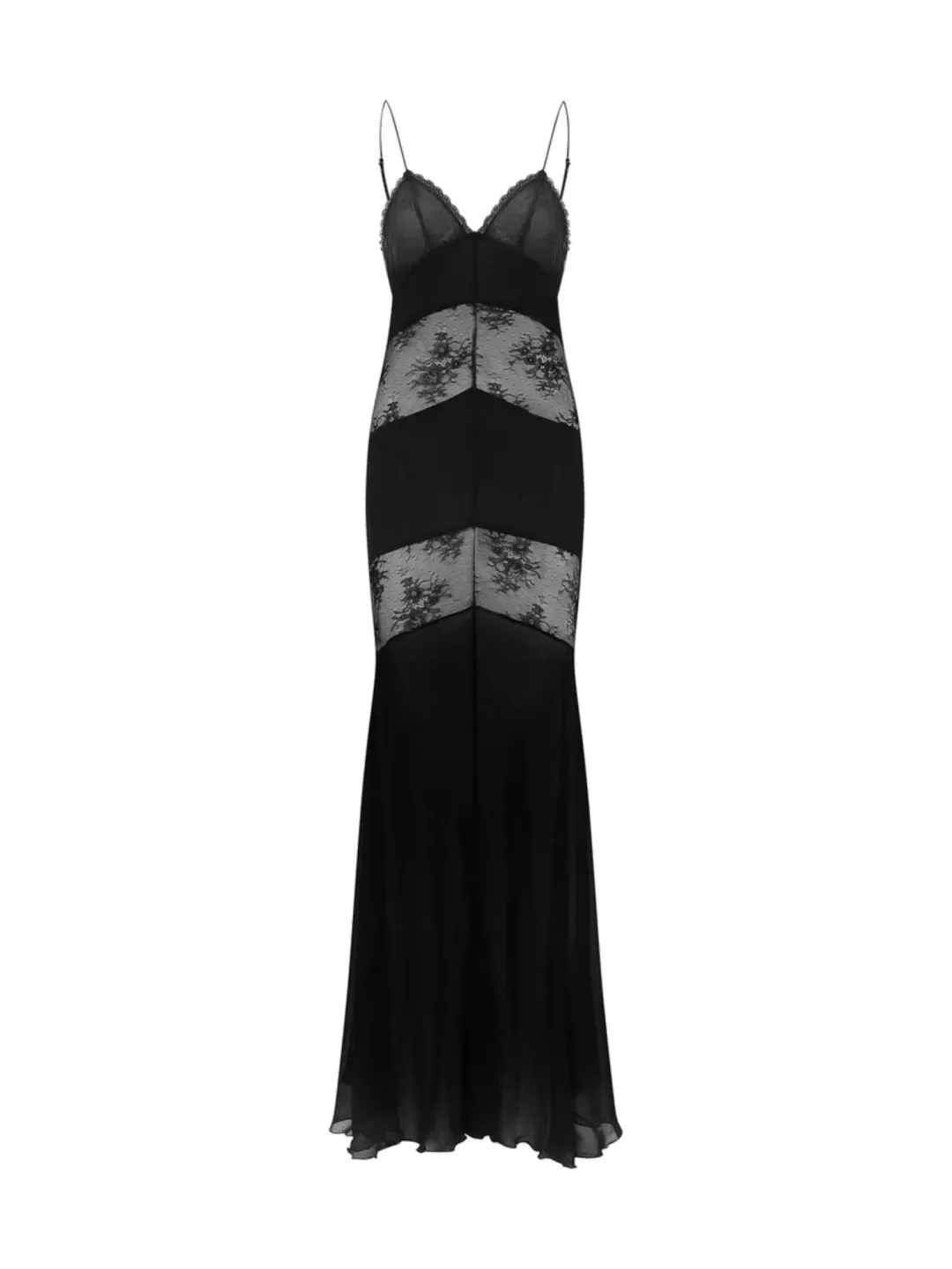 Rat & Boa Venezia Lace Slip Dress in Black Size AU 6 for rent on The Volte - main image