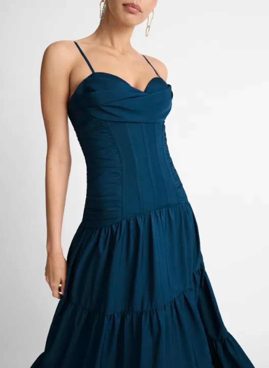 Sheike Nirvana Maxi Dress Navy Size AU 8 for rent on The Volte - main image