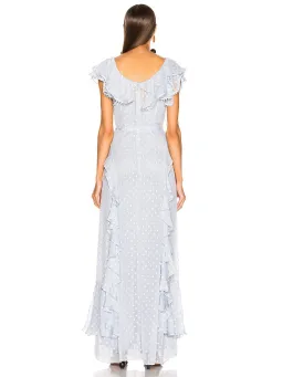 Alice McCall Moon Talking Gown in Blue Size AU 10 for rent on The Volte - image 3