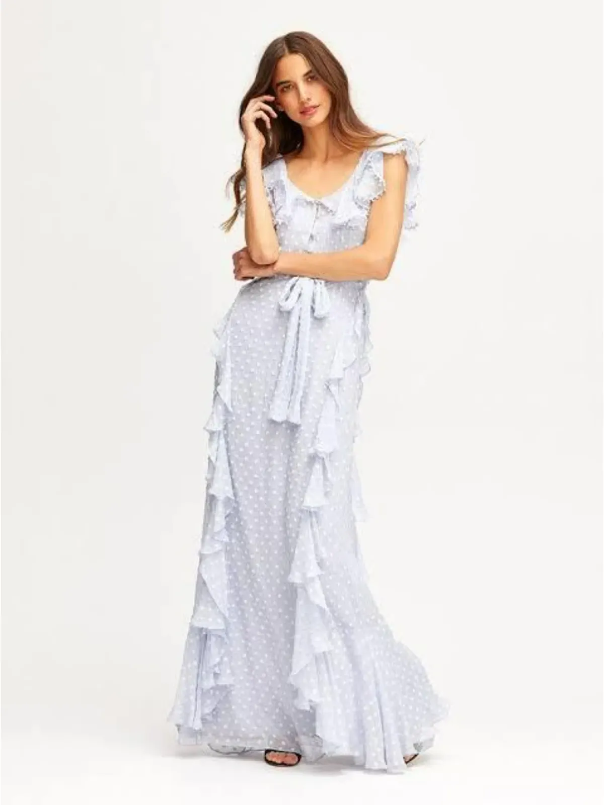 Alice McCall Moon Talking Gown in Blue Size AU 10 for rent on The Volte - main image