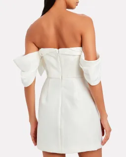 Acler Selkin Dress Ivory White Size 6 for rent on The Volte - image 3