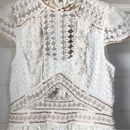 Thurley Tropic Of Capricorn Dress Ivory White Size 6 for rent on The Volte - image 5