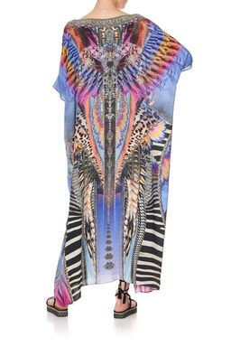 Camilla Love On The Wing Round Neck Kaftan Size 10 for rent on The Volte - image 8