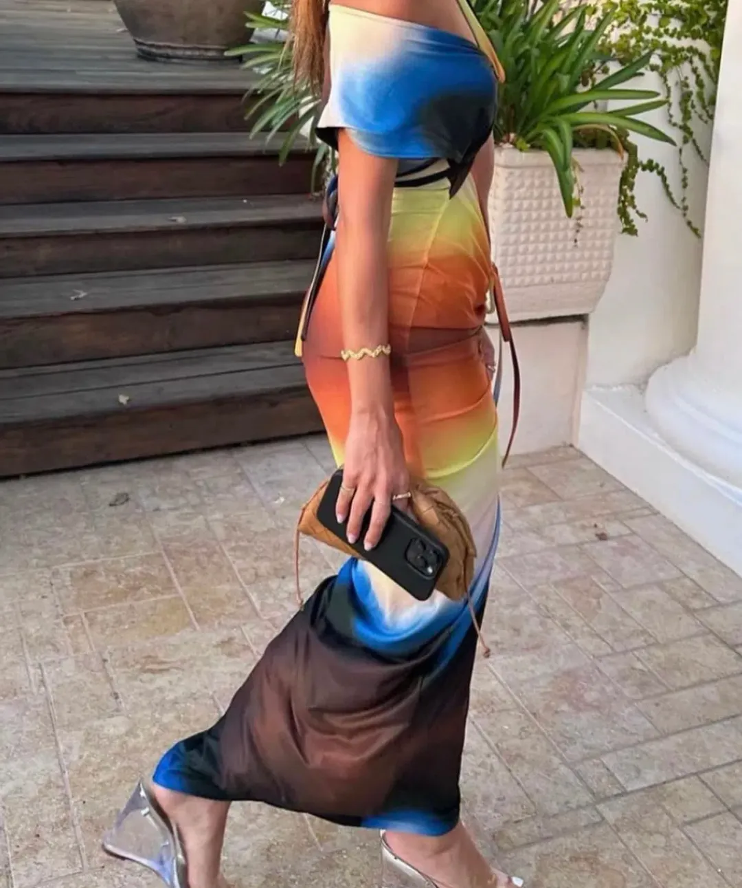 Pfeiffer Lexington Dress Earth Size M/Au 10  for rent on The Volte - main image