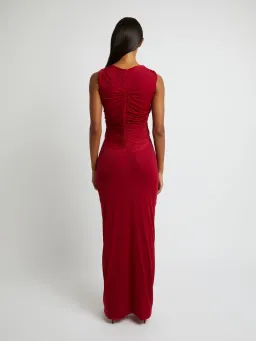 Christopher Esber Venus Tank Dress Cherry Size 10 for rent on The Volte - image 4
