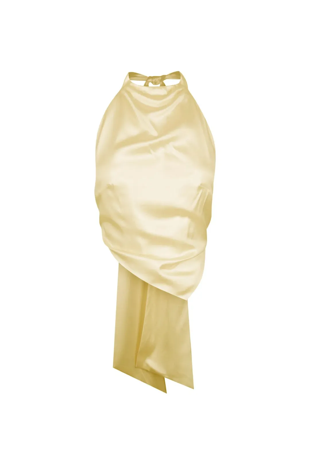 Hansen and Gratel Ives Halter Top Lemon Size 6 for rent on The Volte - main image