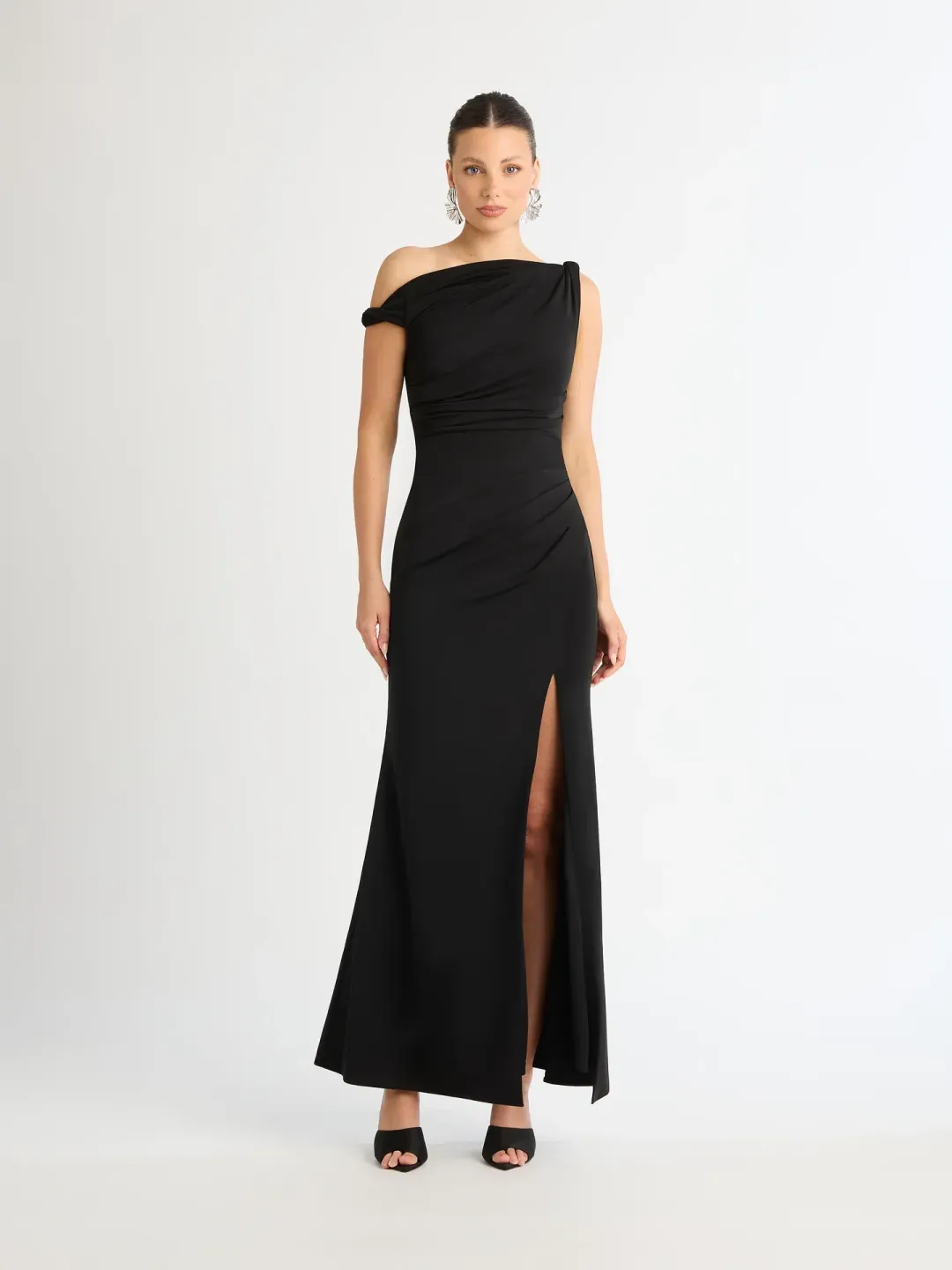 Sheike Stella Maxi Dress Black Size 16  for rent on The Volte - main image