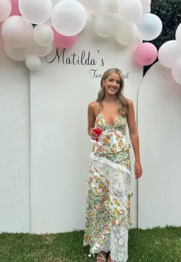 For Love of Lemons Rosalyn Maxi Dress Floral Size XS / AU 6 for rent on The Volte - image 3