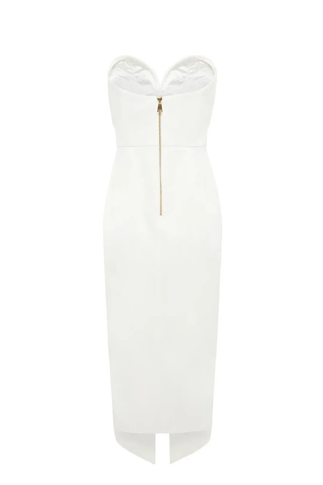 Sheike Scandal Dress White Size 16 for rent on The Volte - main image