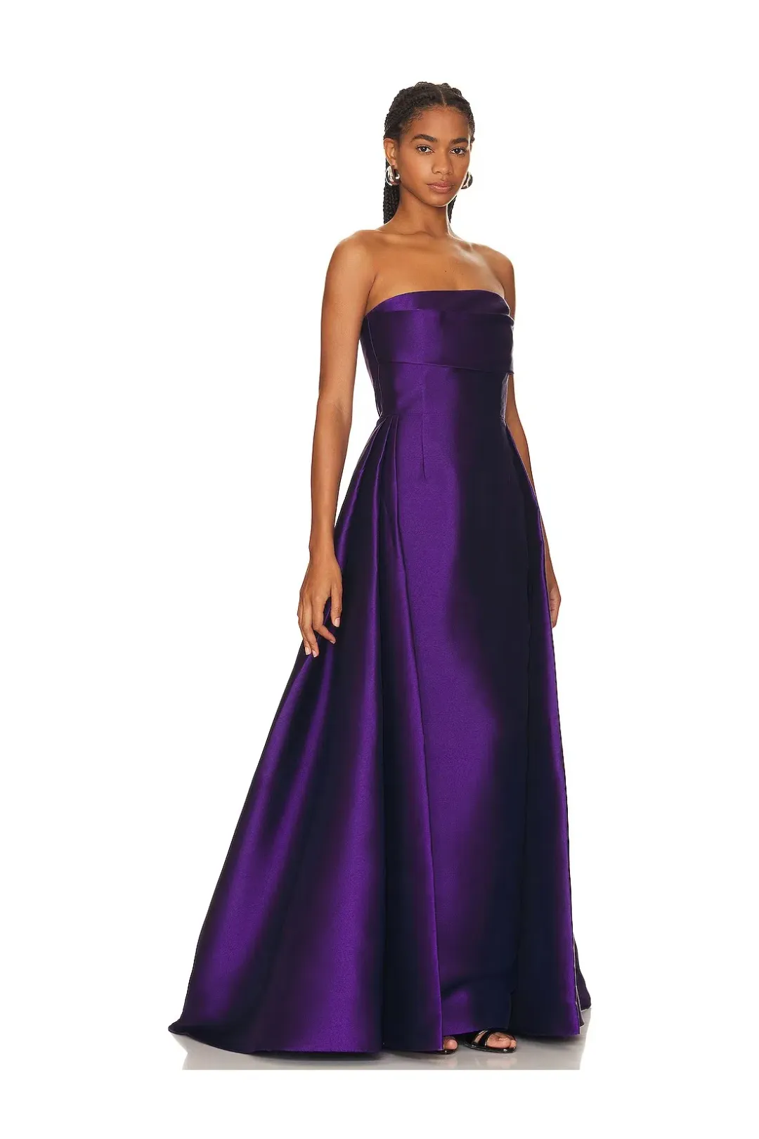 Solace London The Tiffany Maxi Dress Purple Size 10 for rent on The Volte - main image
