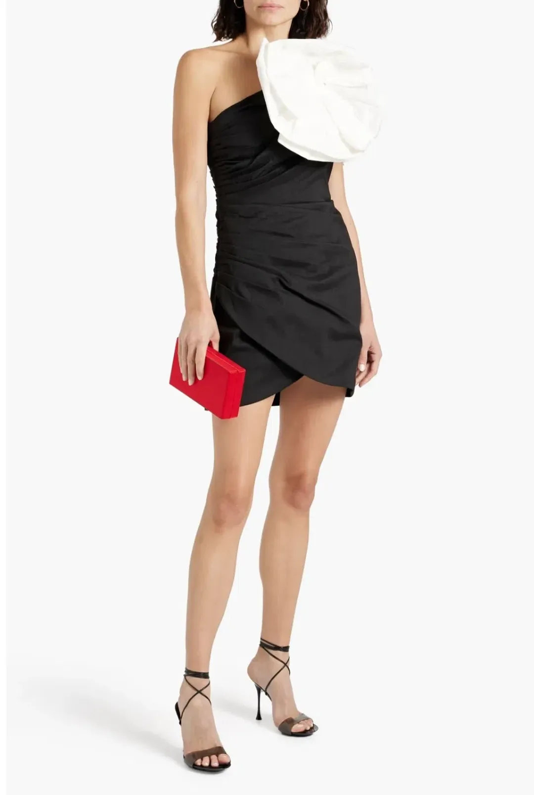 Rachel Gilbert Evana Mini Black White Size 4/AU 14 for rent on The Volte - main image