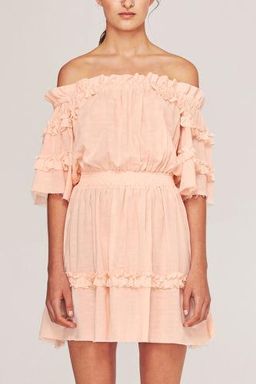 Steele Nude Soleil Dress Size 8 for rent on The Volte - image 1