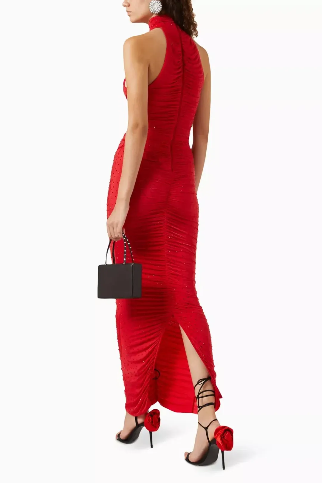 Alex Perry Gabe Dress Red Size 6 for rent on The Volte - main image